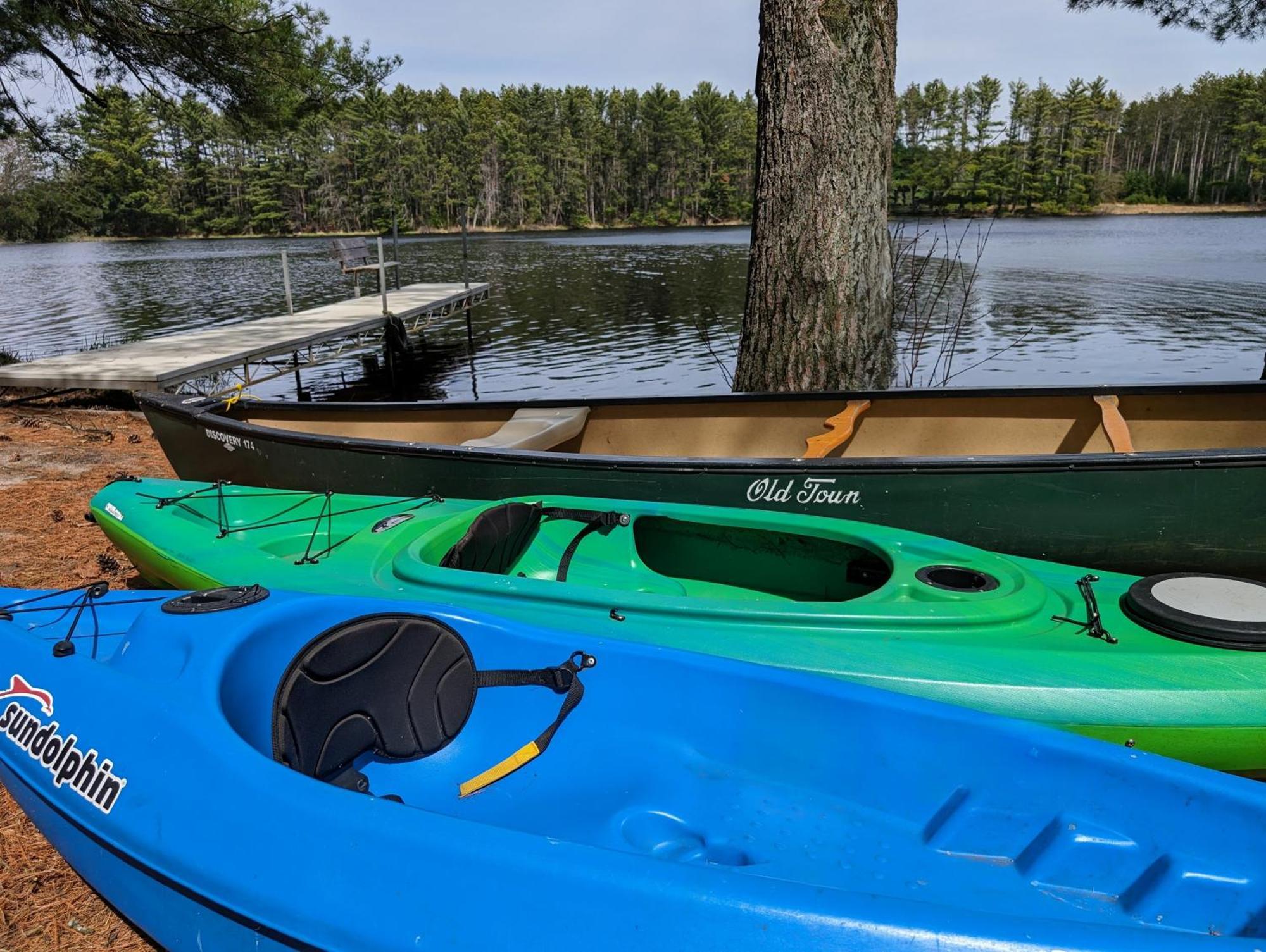 Lakefront Log Cabin Wloft, Kayaks, Canoe, Ev Black River Falls Exterior photo